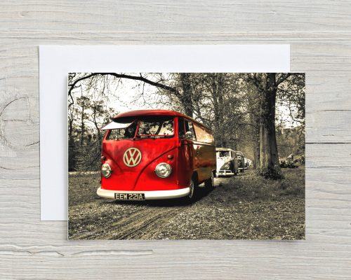 Stanford Card Hall Splitty Stanford Hall Splitty Greetings Card